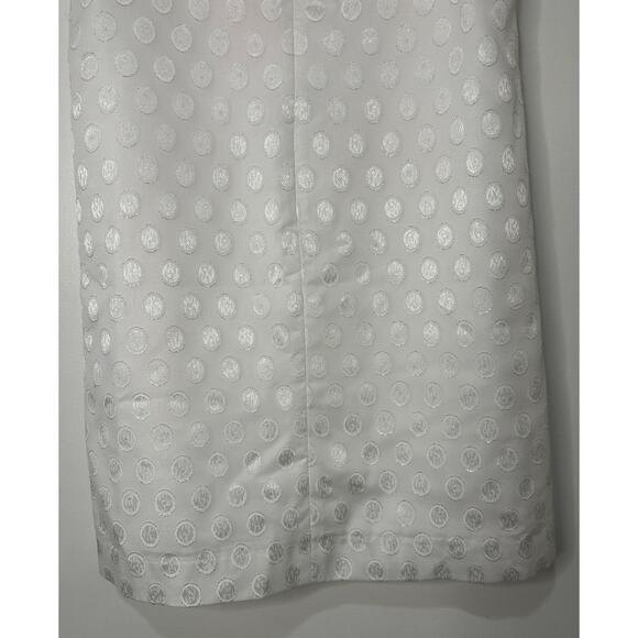 Lilly Pulitzer Brandi Shift Dress Resort White Size 10 NWT Collar Bead Glam Chic - Picture 15 of 16